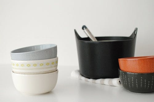 取扱い終了】iittala/イッタラ/Sarjaton/ボウル(ブラック)680ml - 北欧、暮らしの道具店