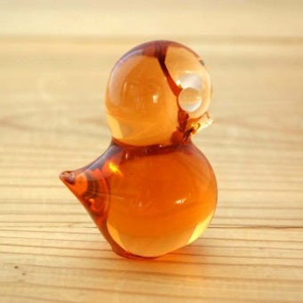 スウェーデンで見つけたガラスでできた小鳥のオブジェの商品写真