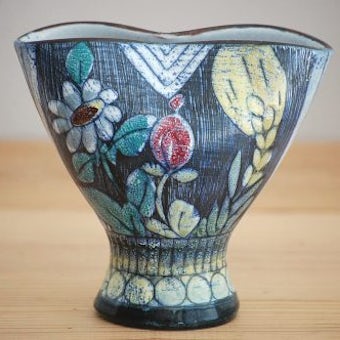 これはレア!!/スウェーデン製/Tilgmans/ティルグマン/陶器の花瓶の商品写真