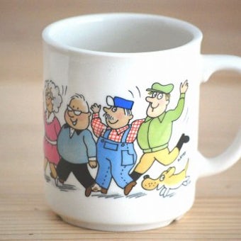 フィンランド製/絵柄が愉快なマグカップの商品写真