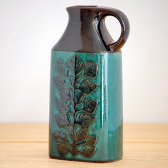 RORSTRAND/ロールストランド/LINDA/陶器の花瓶（葉っぱ）の商品写真