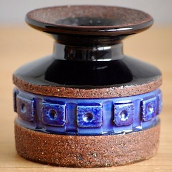 スウェーデン/GABRIEL/ガブリエル釜/陶器の花瓶（キャンドルスタンド）の商品写真