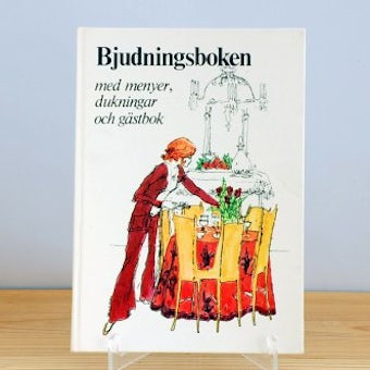 スウェーデンで見つけた古い本（可愛いパーティーブック）の商品写真