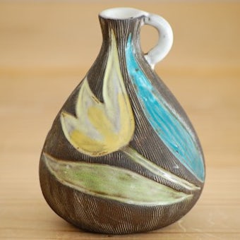 Upsala Ekeby/ウプサラエクビイ/Mari Simmulson/陶器の花瓶（チューリップ）の商品写真