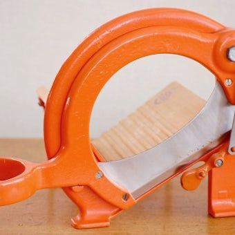 デンマーク/RAADVAD社/ブレッドカッター(オレンジ)の商品写真