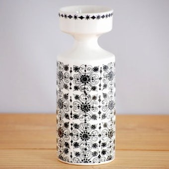 ノルウェー/FIGGJO/フィッギオ/陶器の花瓶（キャンドルスタンド）の商品写真