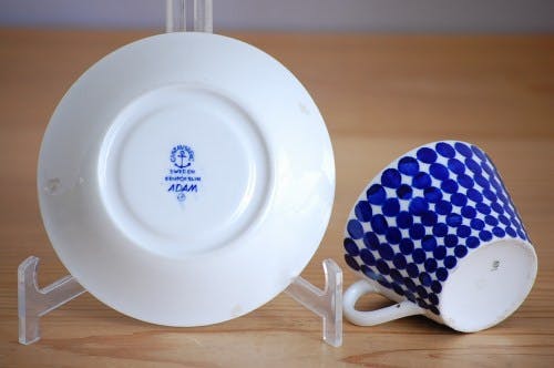 GUSTAVSBERG/グスタフスベリ/ADAM/アダム/コーヒーカップ＆ソーサー