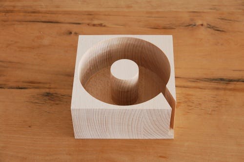 ScanWood/スキャンウッド/ブナの木/ペーパータオルホルダーの商品写真