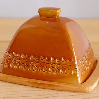 スウェーデン/JIE釜/陶器のチーズドームの商品写真