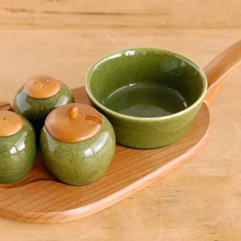 スウェーデン/JIE釜/卓上調味料セット(グリーン)の商品写真