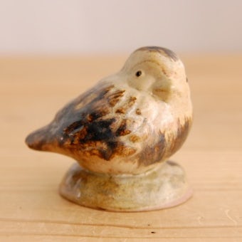 スウェーデン/JIE釜/陶器の小鳥オブジェの商品写真