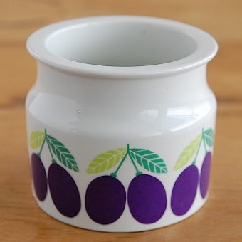 ARABIA/アラビア/POMONA/ポモナ/ジャムポット(プラム)(蓋なし)の商品写真