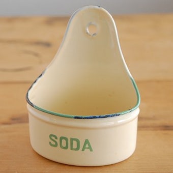 KOCKUMS/コクムス/ホーロー製の壁掛けラック(石鹸入れ)の商品写真