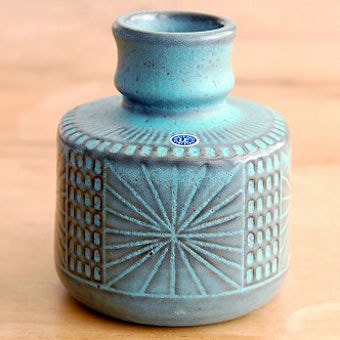 Upsala Ekeby/ウプサラエクビイ/Mari Simmulsonデザイン/陶器の花瓶（１）の商品写真