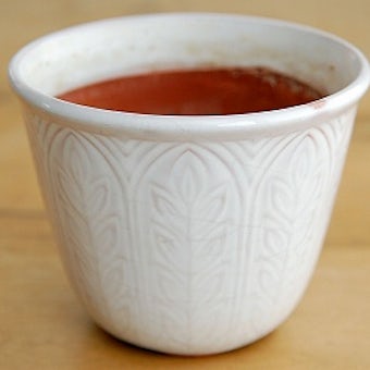 RORSTRAND/ロールストランド/陶器の植木鉢（ホワイト）の商品写真