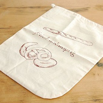 スウェーデンで見つけたパンを保存するための巾着袋の商品写真