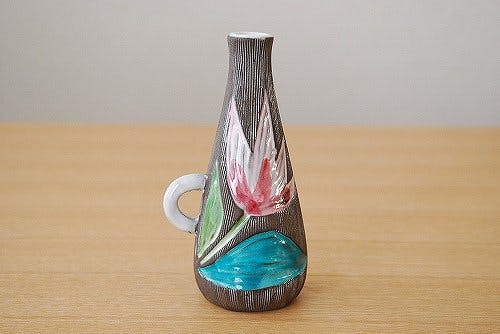 ウプサラエグビー（マリシムリソン）花瓶 Upsala Ekeby / Mari Simmulson (ウプサラエクビー/マリ