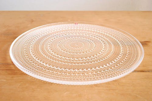 イッタラ　カステヘルミプレート31.5 クリア カステヘルミ プレート 31.5cm クリアiittala/Arabia|北欧食器の