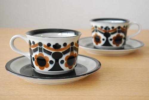 ARABIA/アラビア/rikka/コーヒーカップ＆ソーサー - 北欧