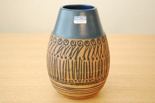 GUSTAVSBERG/グスタフスベリ/リサ・ラーソン/陶器の花瓶 - 北欧