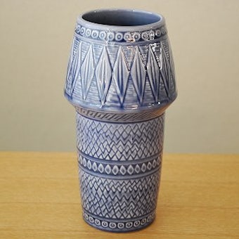 RORSTRAND/ロールストランド/陶器の花瓶（パープル）の商品写真