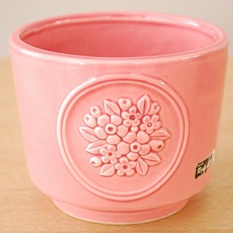 Rosa Ljungデザイン/陶器の植木鉢カバー（ピンク）の商品写真
