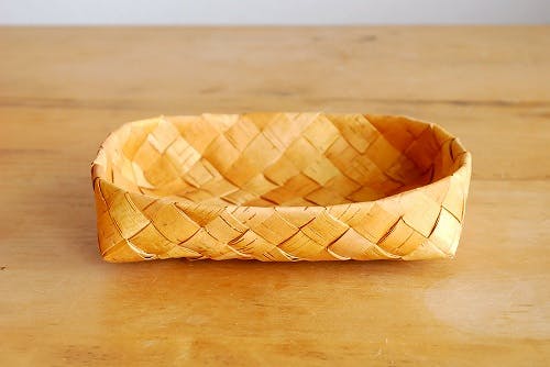 【20%OFF】フィンランド/ハンドメイド/白樺/ブレッドトレー（S）の商品写真