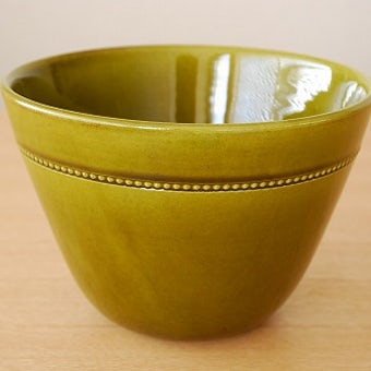HOGANAS/ホガナス/陶器の植木鉢カバー（モスグリーン）の商品写真