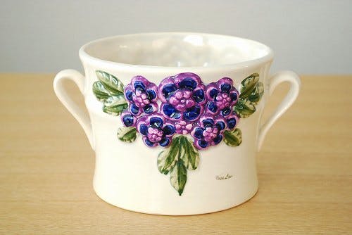 Rosa Ljungデザイン/陶器の植木鉢カバー（１）の商品写真