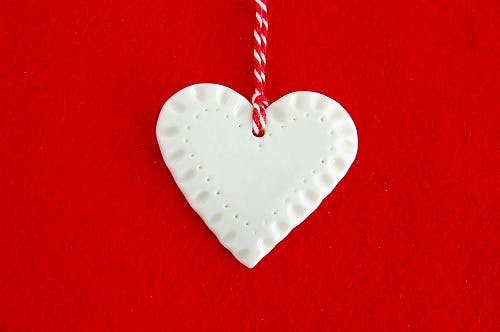 【30%OFF】anne black/アンヌ・ブラック/seam/クッキーオーナメント/ハート（S)の商品写真