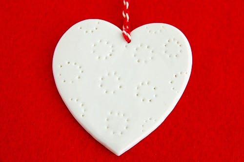 【30%OFF】anne black/アンヌ・ブラック/seam/クッキーオーナメント/ハート（L）の商品写真