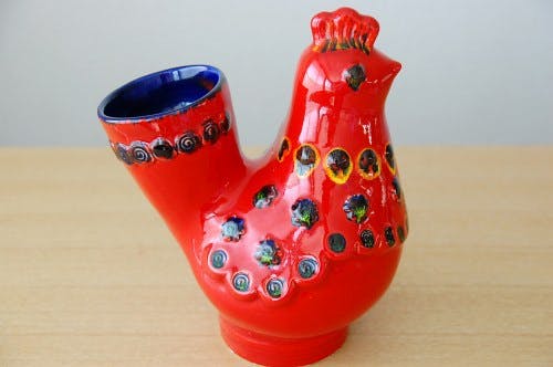 激レア 北欧 Nittsjo (ニトア) 鳥の花瓶 アンティーク 激レア 北欧