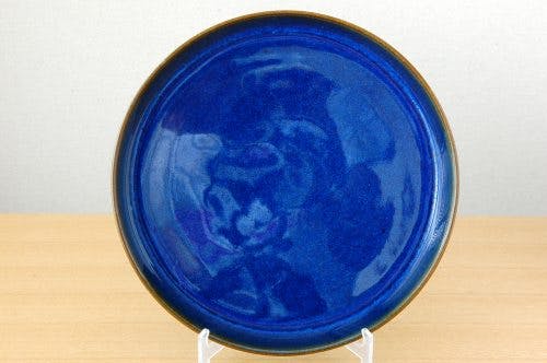 デンマーク/SOHOLM/陶器の大皿（ブルー） - 北欧、暮らしの道具店