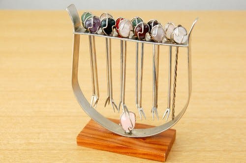mappin&webb フルーツピック マッピン＆ウェッブ チャールズ・ディケンズ フルーツピック
