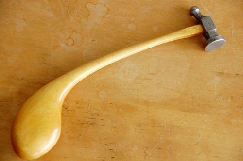 スウェーデンで見つけた古いハンマーの商品写真