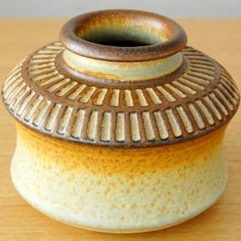 デンマーク/SOHOLM/陶器の花瓶の商品写真