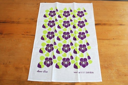 koloni STOCKHOLM/コロニ・ストックホルム/キッチンタオル（スミレ）の商品写真
