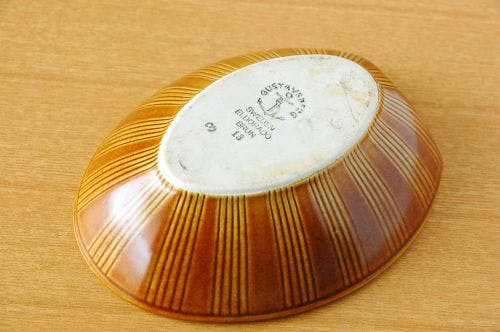 GUSTAVSBERG/グスタフスベリ/Wilhelm Kage/陶器のボウル GUSTAVSBERG/グスタフスベリ/Wilhelm Kage/陶器のボウル