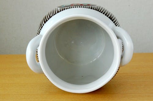 Upsala Ekeby マリシムルソン 陶器のジャムポット Upsala Ekeby/ウプサラエクビイ/Mari Simmulson/陶器のジャム