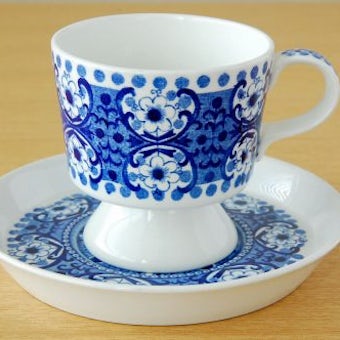 ARABIA /アラビア/Ali/コーヒーカップ＆ソーサー（ブルー）の商品写真