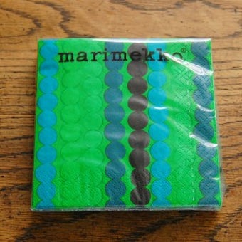 marimekko/マリメッコ/ペーパーナプキン/RASYMATTO（グリーン）の商品写真