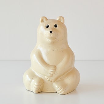 【次回7月下旬入荷予定】白くま貯金箱/フィンランド/Polar Bear Money BOXの商品写真