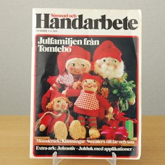 スウェーデンで見つけた古い本（クリスマス小物や洋服の作り方）の商品写真