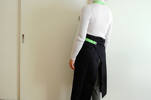 取扱い終了】marimekko/マリメッコ/エプロン/SOPPA（ブラック