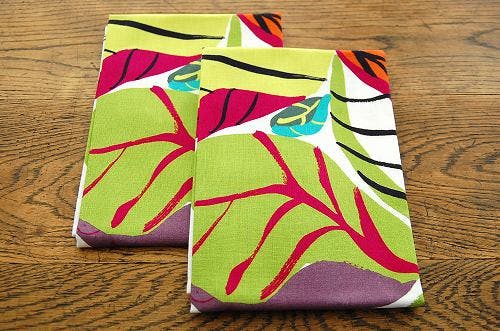 【最安値挑戦】 廃盤】marimekko/マリメッコ/キッチンタオル2枚セット/KIERTO テーブル用品