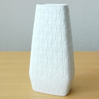 RORSTRAND/ロールストランド/DOMINO/陶器の花瓶（ホワイト）の商品写真