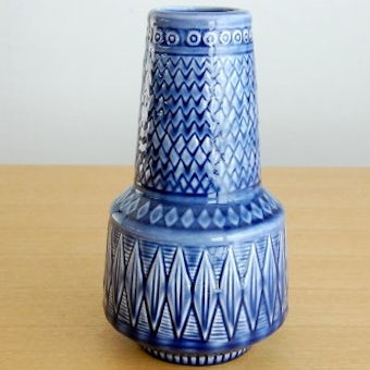 Rorstrand/ロールストランド/陶器の花瓶（パープル）の商品写真