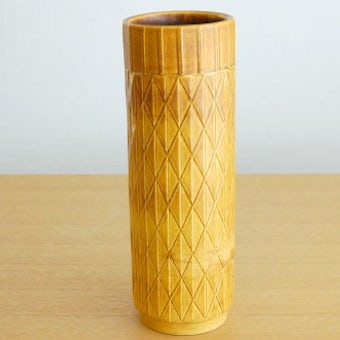 RORSTRAND/ロールストランド/Gunnar Nylundデザイン/陶器の花瓶（マスタードイエロー）の商品写真