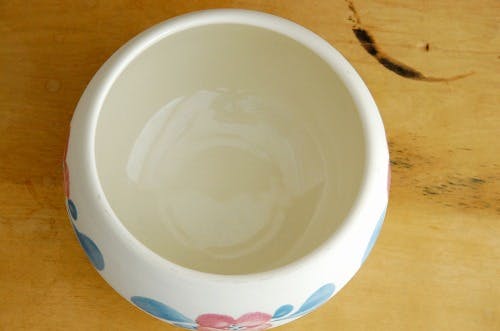 スウェーデン/GABRIEL釜/陶器のボウル(ピンク×ブルーのお花模様 スウェーデン/GABRIEL釜/陶器のボウル(ピンク×ブルーのお花模様