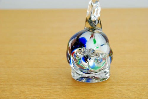 スウェーデンで見つけたガラスの白鳥オブジェ - 北欧、暮らしの